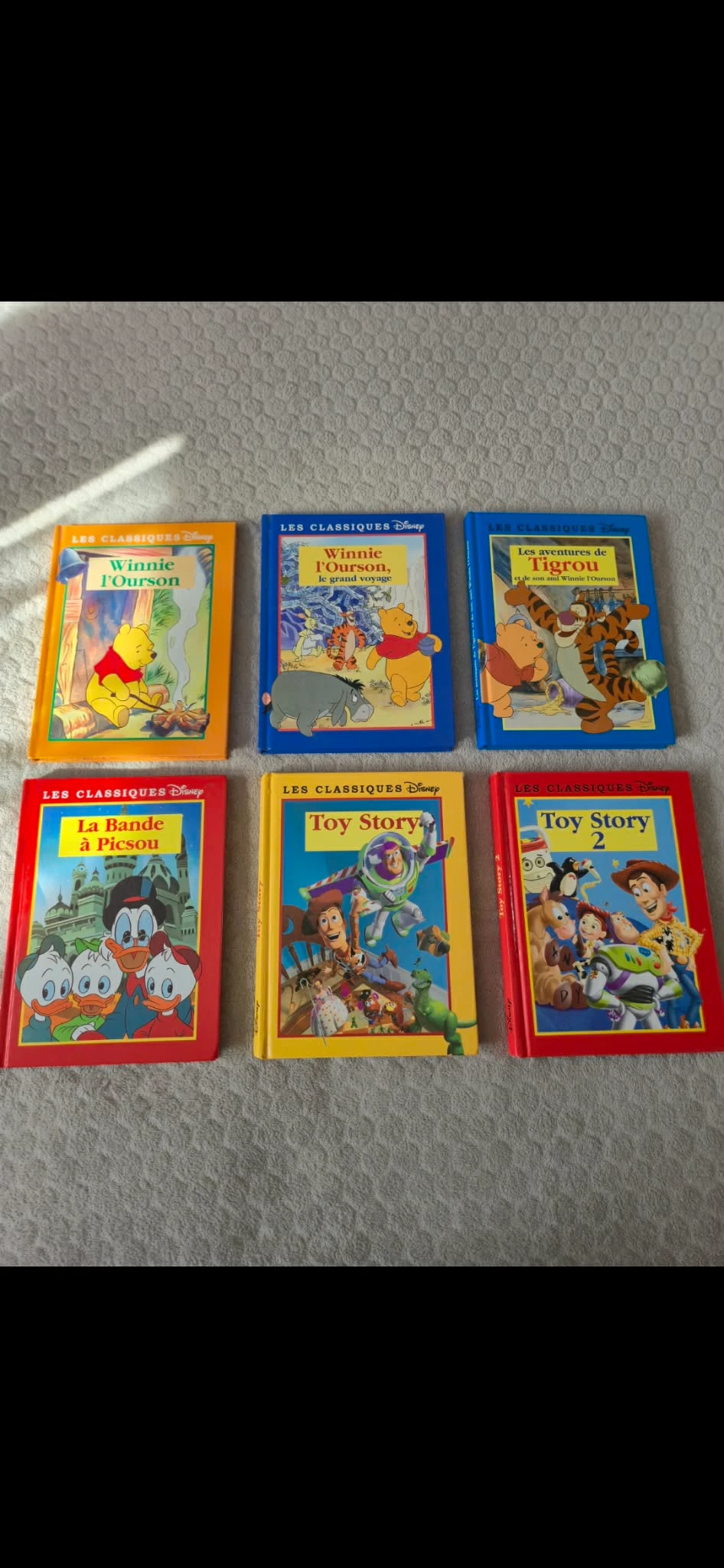 Lot 6 livres " Les classiques Disney "